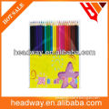 new promotion 24pcs Assorted rainbow color pencil